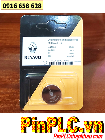 RENAULT CR2032, Pin Remote Ôtô RENAULT CR2032 lithium 3v /Vỉ 1viên